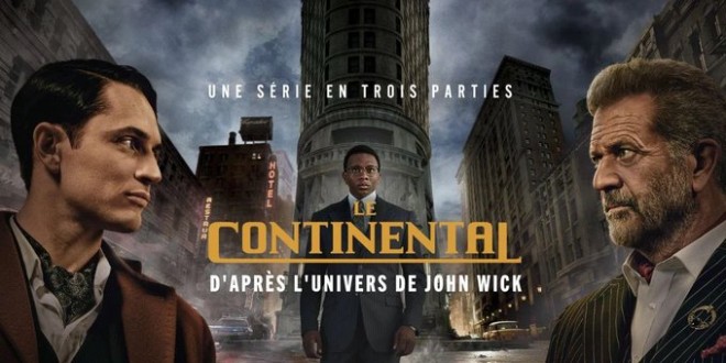 Bannire de la srie The Continental: From the World of John Wick